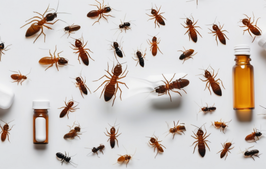 Which Medicines are Best for Anti Termite Treatment? - Professional termiticide application in Dubai villa
