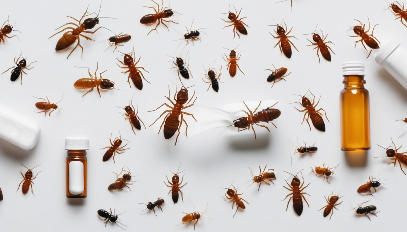 Which Medicines are Best for Anti Termite Treatment? - Professional termiticide application in Dubai villa