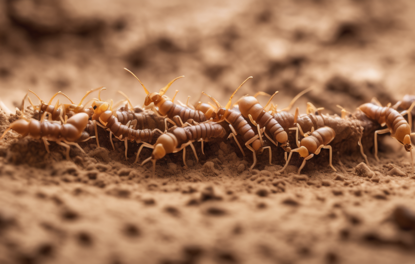 Why Termites Build Mud Tubes in UAE Conditions - termite mud tube on Dubai villa foundation