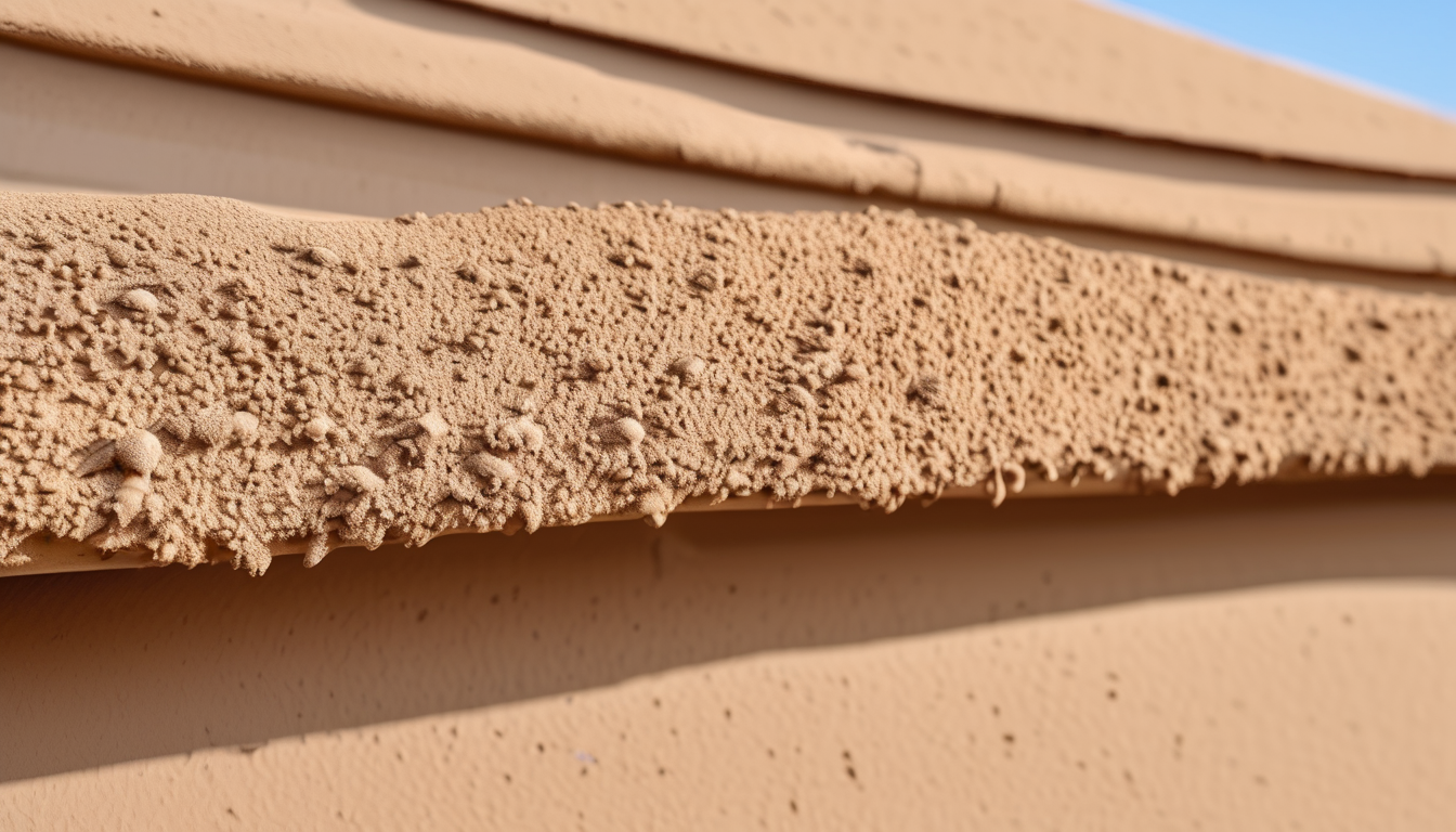 Hidden Termite Damage Behind Mud Tubes Explained - thermal imaging revealing concealed termite activity in Dubai villa wall