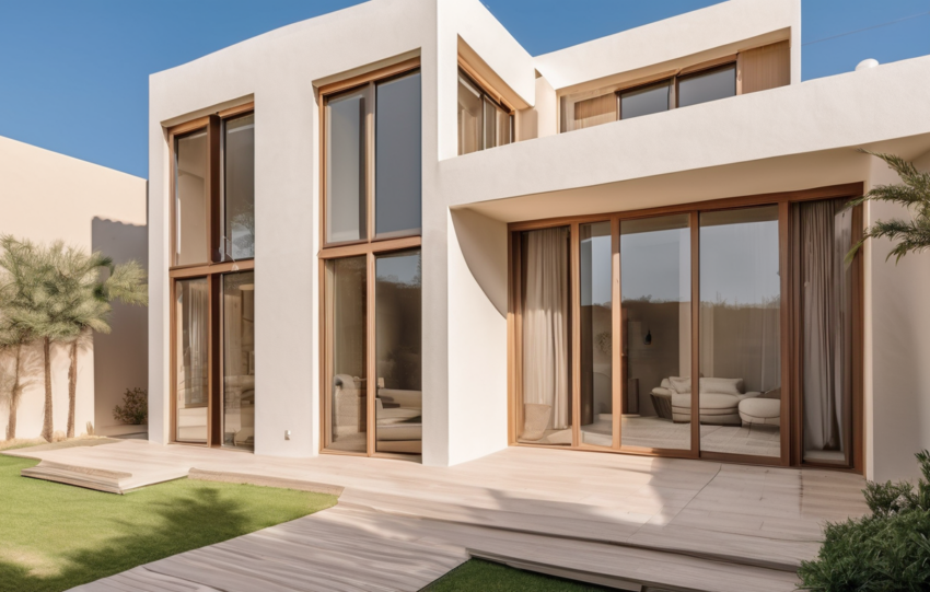 Integrating termite barriers with Dubai building regulations - professional application at construction site