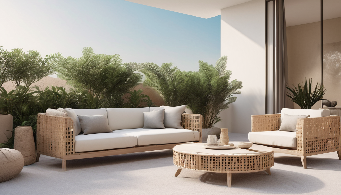 Outdoor Furniture Moisture Protection Techniques - professional application of wood sealant on Dubai outdoor furniture