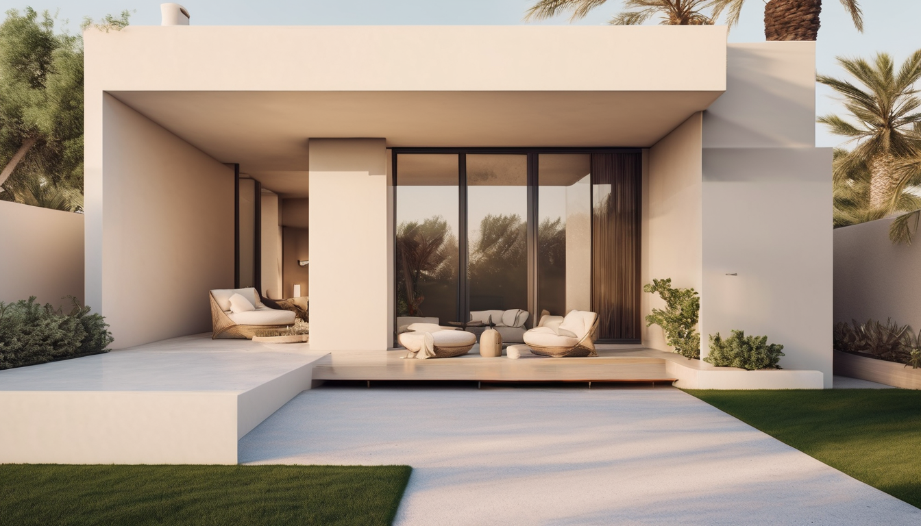Signs of Termite Damage in Dubai Villa Structures - mud tubes on villa foundation