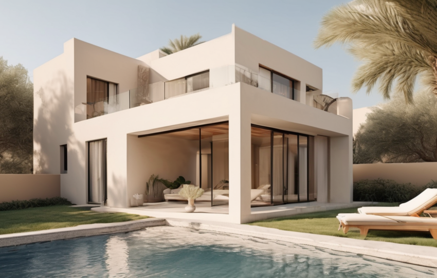 Signs of Termite Damage in UAE Properties - mud tubes on Dubai villa foundation
