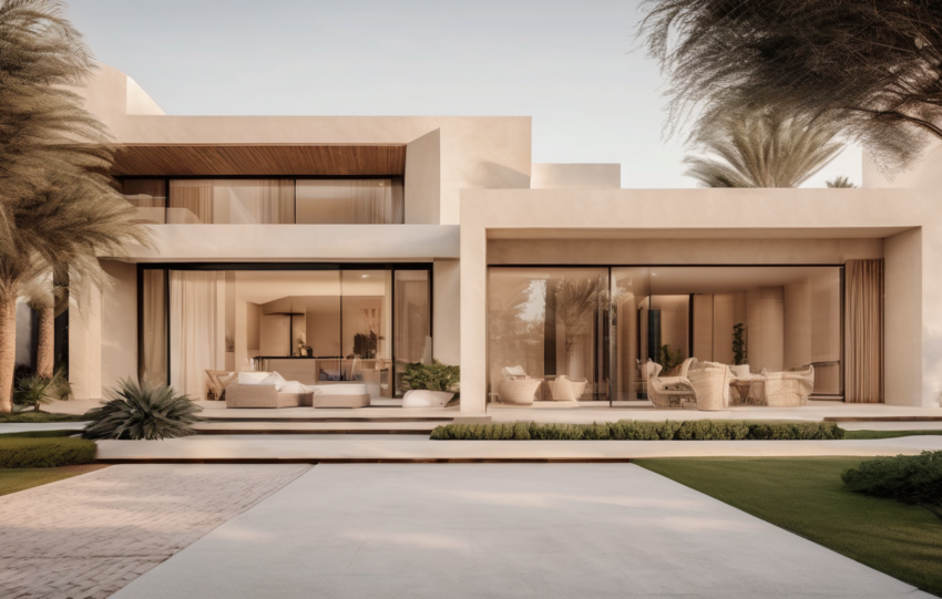 Termite Prevention for Landscaped Dubai Villas - irrigation inspection showing proper emitter placement away from foundation