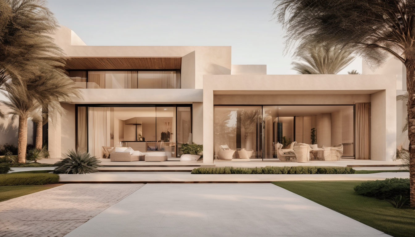 Termite Prevention for Landscaped Dubai Villas - irrigation inspection showing proper emitter placement away from foundation