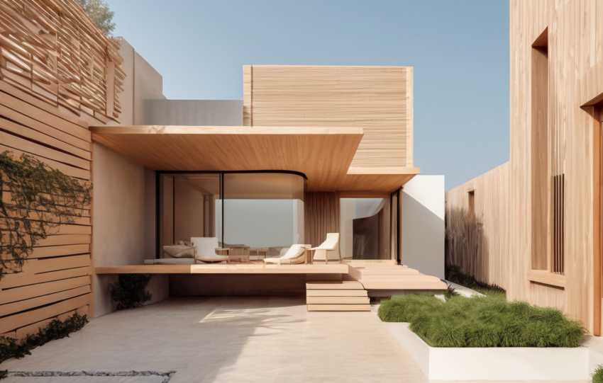 Termite-Resistant Wood Treatment Methods for Dubai Climate - professional wood treatment application in Dubai villa garden