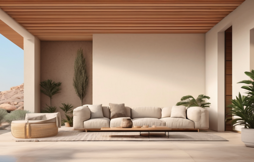 What Termite Mud Tubes Mean for Your Property - termite mud tubes on Dubai villa foundation