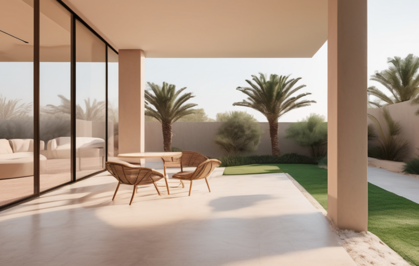 Why You Should Never Ignore Termite Mud Tubes - professional inspection of termite shelter tubes on Dubai villa foundation